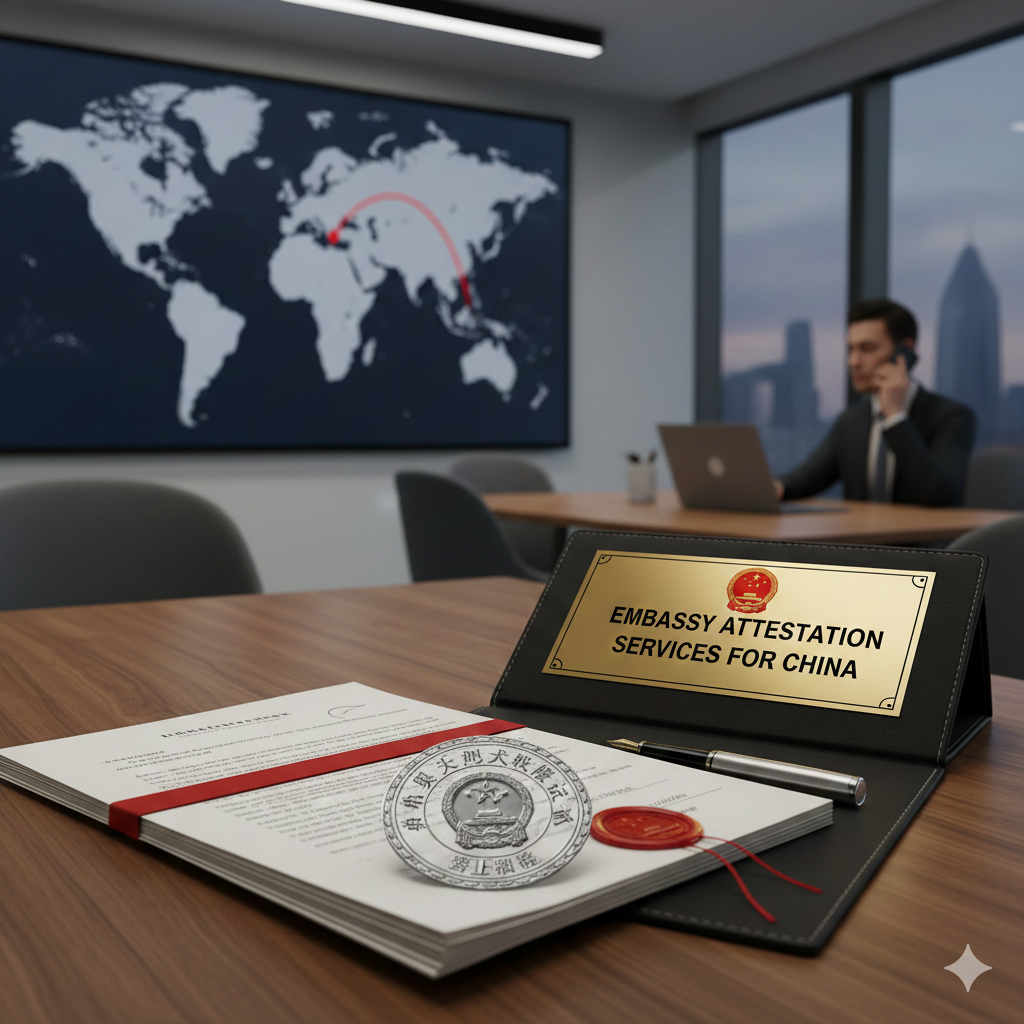 Embassy Attestation Services for China