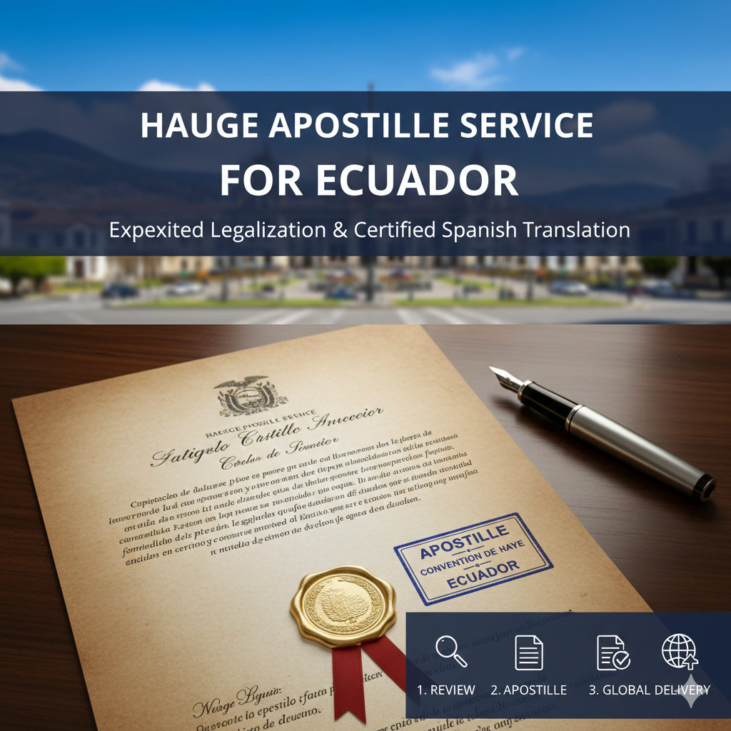 Hague Apostille Services for Ecuador